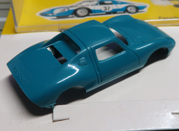 Faller AMS B-5137 -- Porsche GT Bausatz, 60er Jahre Spielzeug (DBW153)