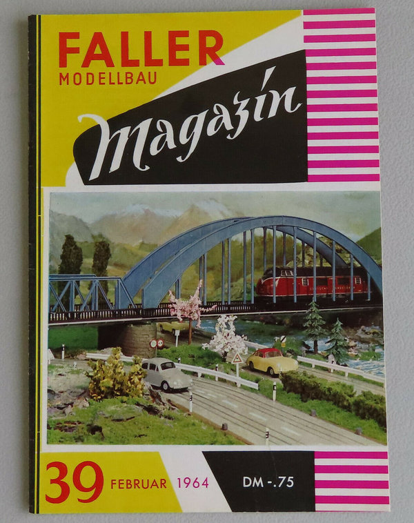 Faller AMS -- Modellbau Magazin 40 von 1964 (DEZ469)