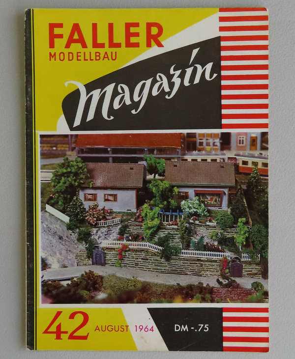 Faller AMS -- Modellbau Magazin 42 von 1964 (DEZ471)
