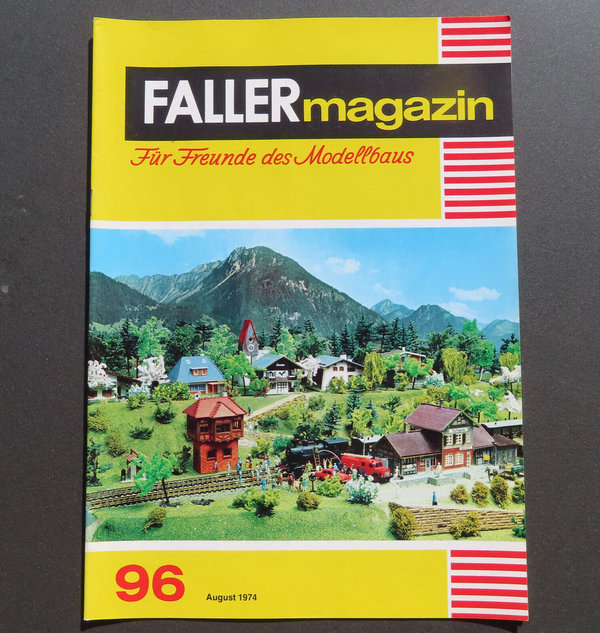 Faller AMS ~~ Faller Magazin 96 von 1974 (BNL1588)