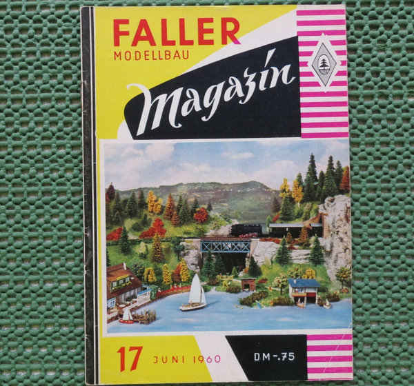 Faller AMS -- Modellbau Magazin 17 von 1960, 60er Jahre Rarität