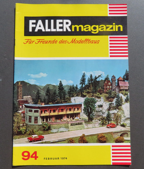 Faller AMS ~~ Faller Magazin 94 von 1974 (BNL1591)