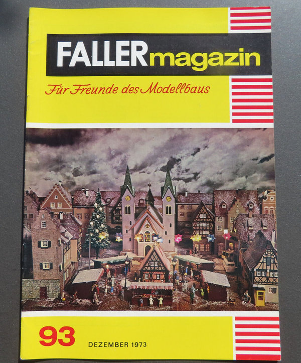 Faller  AMS ~~ Faller Magazin 93 von 1973 (BNL1592)