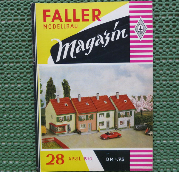 Faller AMS -- Modellbau Magazin 28 von 1962, 60er Jahre Rarität