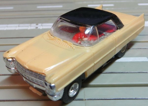 Faller AMS 4856 ~~ Cadillac Coupe mit Flachankermotor, 60er Jahre Spielzeug (EBS437)