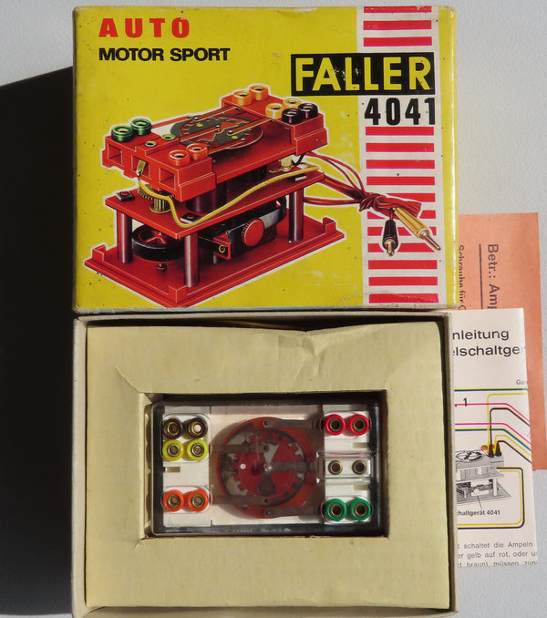 Faller AMS 4041 -- Ampelschaltgerät in OVP, 60er Jahre Spielzeug (DEZ775)