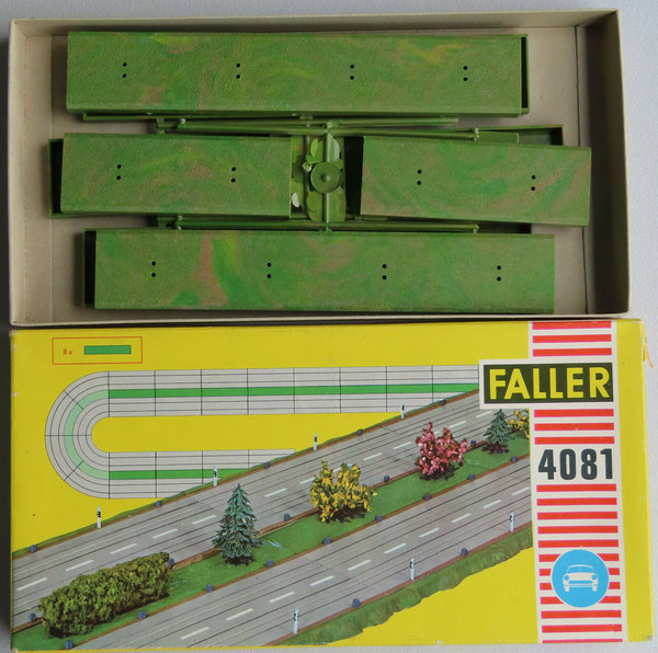 Faller AMS 4081 -- Mittelstreifen-Set in OVP, 60er Jahre Spielzeug