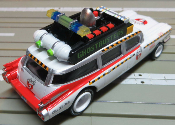 für H0 Slotcar Racing Modellbahn - Ghostbusters mit 4 Gear Chassis in OVP