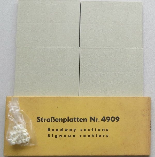 Faller AMS 4909 -- Bodenplatten in OVP (EPS92)