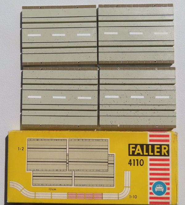 Faller AMS 4110 -- Gerade 10 cm in OVP, 60er Jahre Spielzeug (DEZ1296)