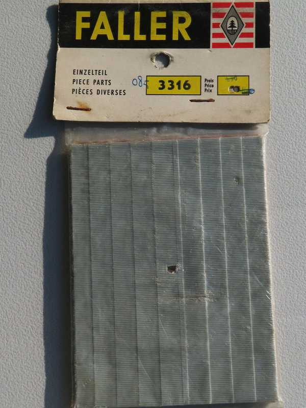 Faller AMS 3316 -- Einzelteile in OVP, 60er Jahre Original Ersatzteile (DEZ602)