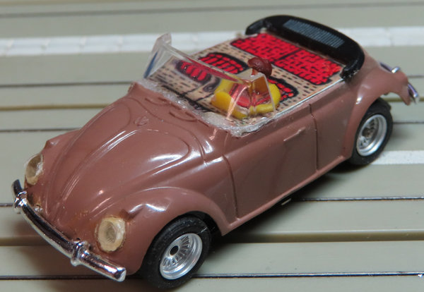 Faller AMS 4833 - VW Käfer mit Flachankermotor, 60er Jahre Spielzeug, H0 Maßstab 1:64  (DBW23)
