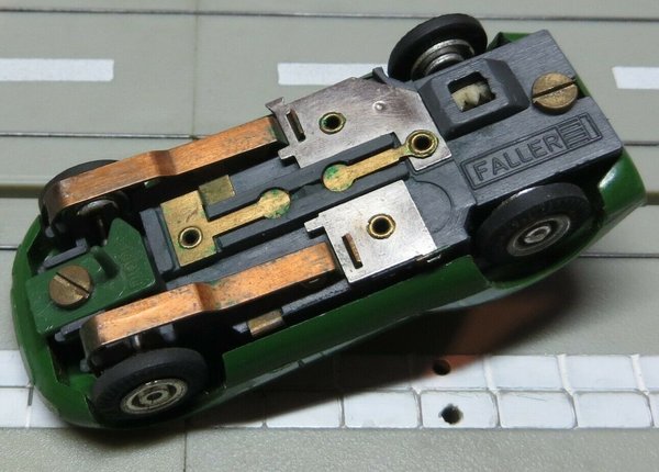 Faller AMS 4836 -- Ferrari GT mit Flachankermotor, 60er Jahre Spielzeug / H0 Maßstab 1:64  (RPS119)