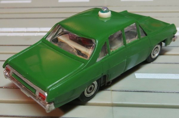 Faller Opel Diplomat Polizei mit Blinklicht, 60er Jahre Spielzeug, Maßstab 1:64  H0(RPS107)