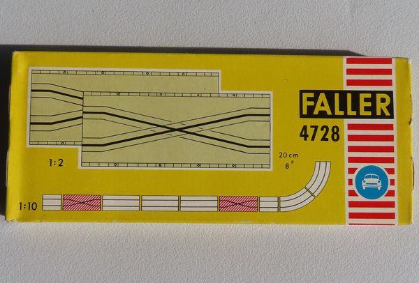 Faller AMS 4728 -- Spurwechsel in OVP, 60er Jahre Spielzeug (DBW126)