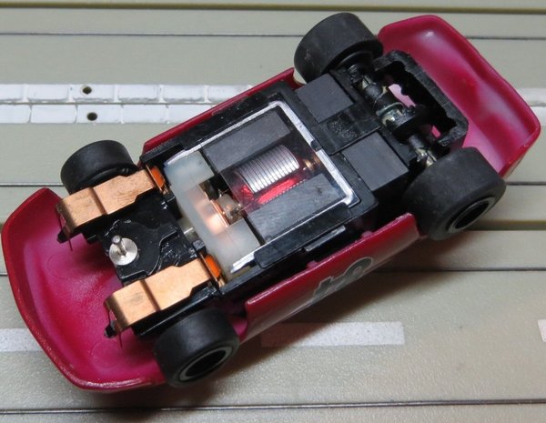 Für H0 Slotcar Racing Modellbahn -- Nascar mit Tyco Motor (RPS333)