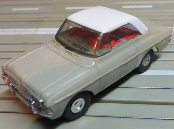 Faller AMS 5834 -- Ford 20 M mit Blockmotor, 60er Jahre Spielzeug / H0 Maßstab 1:64 (EBS158)