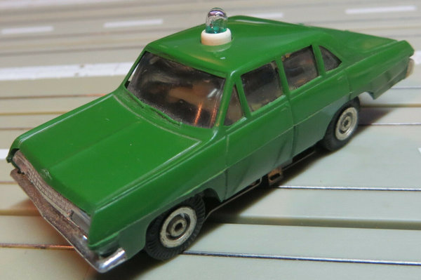 Faller Opel Diplomat Polizei mit Blinklicht, 60er Jahre Spielzeug, Maßstab 1:64  H0(EBS186)