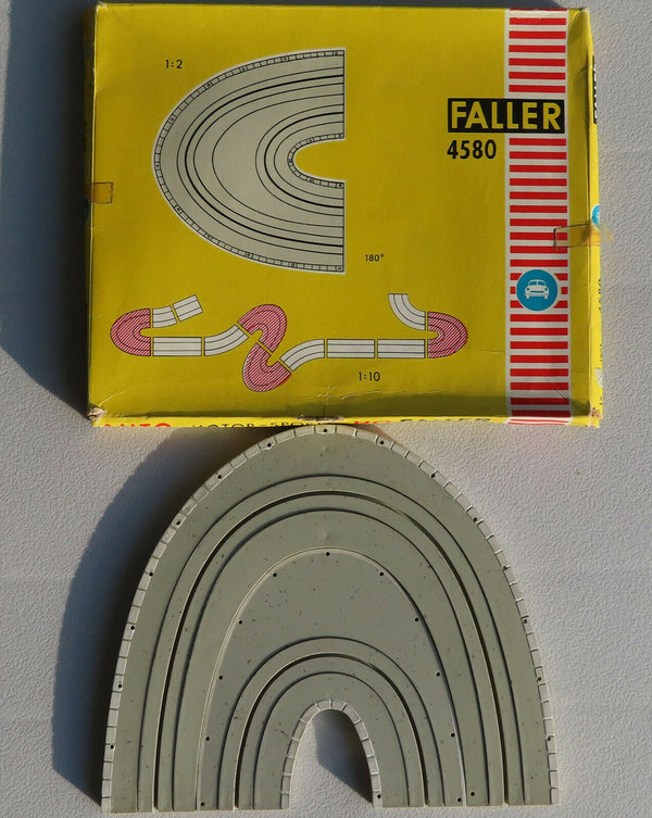 Faller AMS 4580 --- Spitzkehre in OVP, 60er Jahre Spielzeug (BNL1208)