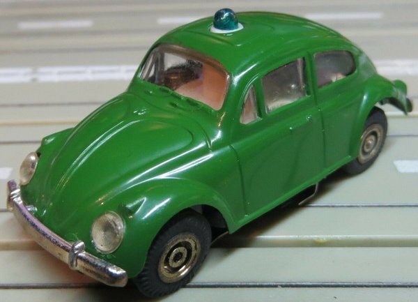 Faller AMS 4876 -- VW Käfer Polizei mit Blinklicht, 60er Jahre Spielzeug (EBS238)
