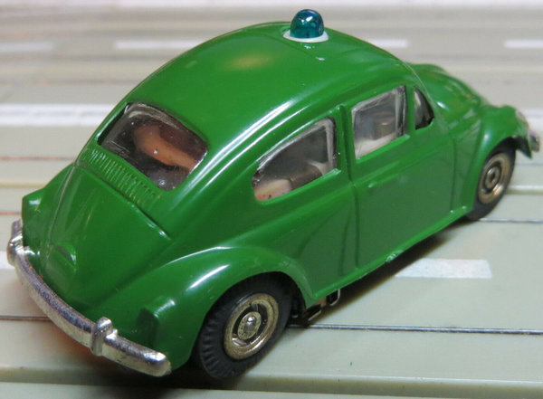 Faller AMS 4876 -- VW Käfer Polizei mit Blinklicht, 60er Jahre Spielzeug (EBS238)