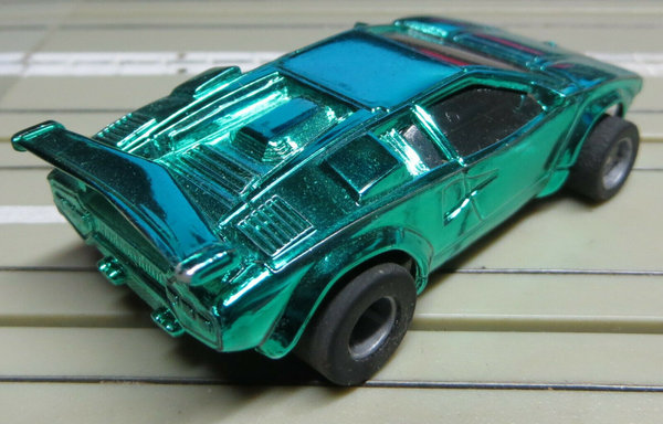 für H0 Slotcar Racing Modellbahn -- Lamborghini von Tyco, 70er Jahre (EBS246)
