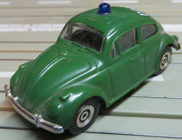 Faller AMS 4876 -- VW Käfer Polizei mit Flachankermotor, 60er Jahre Spielzeug (EBS298)