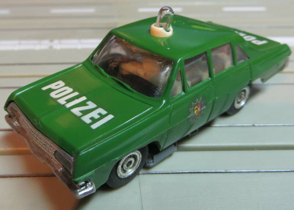 Faller AMS 4877 - Opel Diplomat Polizei mit Blinklicht, 60er Jahre Spielzeug (EBS307)