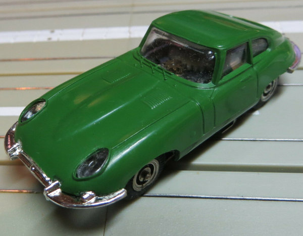 Faller AMS   -- Jaguar E-Type mit Flachankermotor, 60er Jahre Spielzeug / H0 Maßstab 1:64  (EBS320)