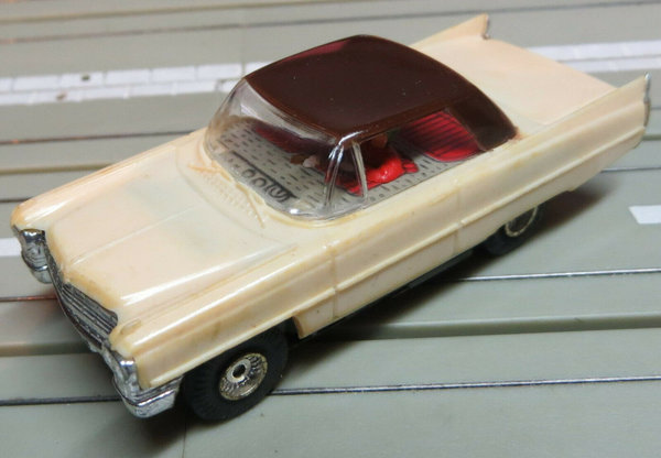 Faller AMS -- Cadillac Coupe mit Flachankermotor, 60er Jahre Spielzeug (EBS324)