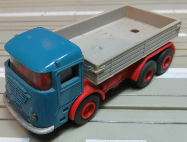 Faller AMS 4871 ~~ Büssing LKW mit Zinkgetriebe, 60er Jahre Spielzeug (EBS355)