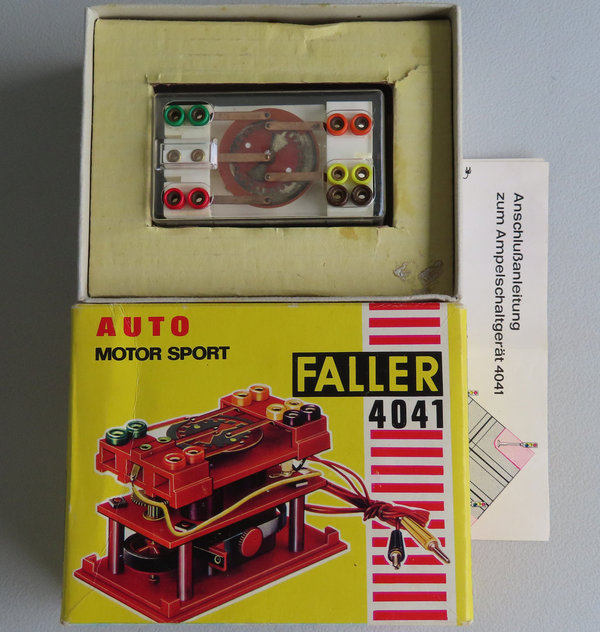 Faller AMS 4041 -- Ampelschaltgerät in OVP, 60er Jahre Spielzeug (DBW243)