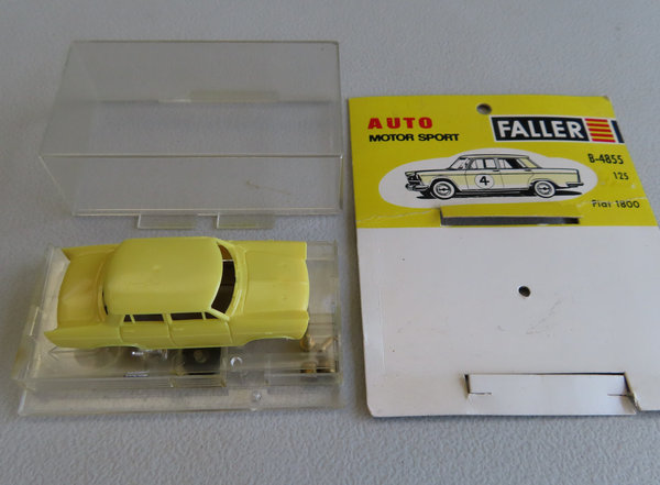 Faller AMS B-4855 -- Fiat 1800 Bausatz, 60er Jahre Spielzeug (DBW247)