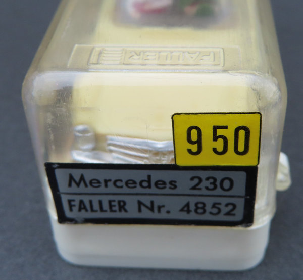 Faller AMS 4852 ~ Mercedes 230 Cabrio in OVP, 60er Jahre Spielzeug (BNL1338)