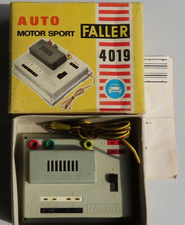 Faller AMS  4019 -- Gleichrichter in OVP, Funktion ok, 60er Jahre Spielzeug (BNL1439)