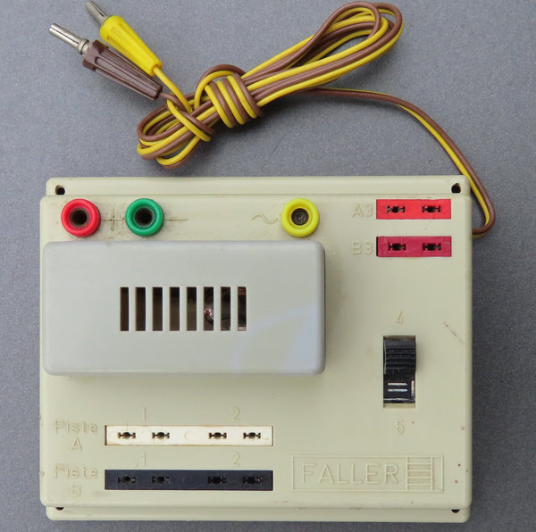 Faller AMS 4019 -- Gleichrichter, 60er Jahre Spielzeug, Funktion ok (BNL1453)
