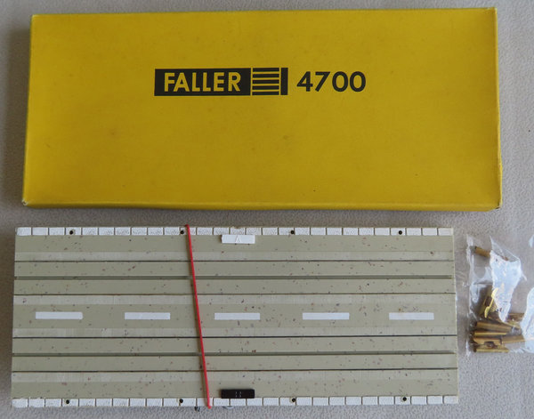 Faller AMS 4700 -- Anschlussschiene in OVP, 60er Jahre Spielzeug #DEZ1876