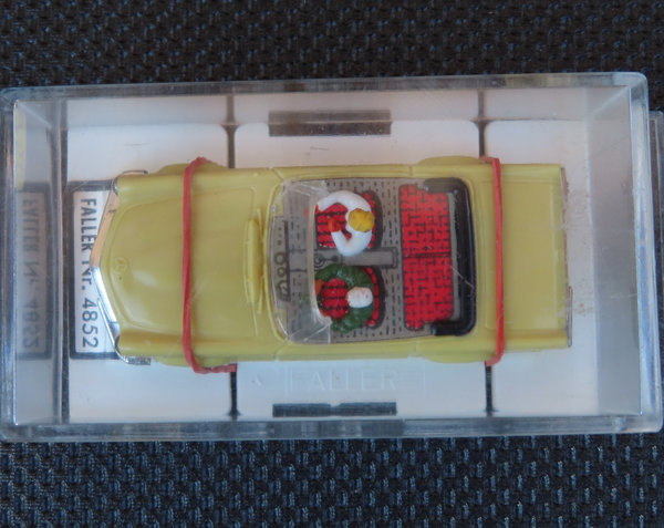 Faller AMS 4852 ~ Mercedes 230 Cabrio in OVP, 60er Jahre Spielzeug (BNL1761)
