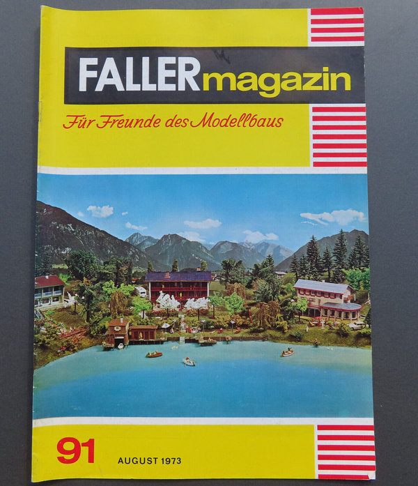 Faller  AMS ~~ Faller Magazin 91 von 1973 (BNL1594)