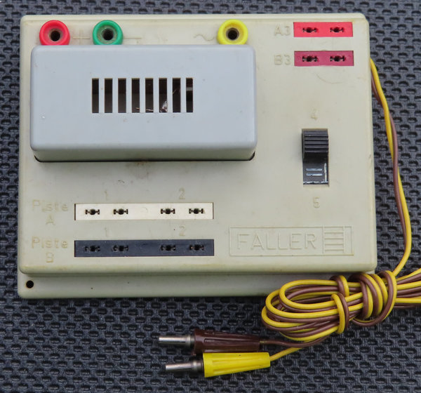 Faller AMS 4019 -- Gleichrichter, 60er Jahre Spielzeug, Funktion ok (BNL1784)