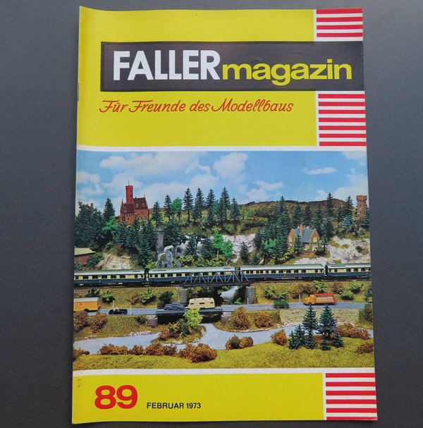 Faller  AMS ~~ Faller Magazin 89 von 1973 (BNL1596)