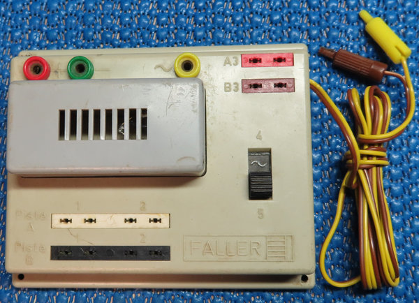 Faller AMS 4019 -- Gleichrichter, 60er Jahre Spielzeug, Funktion ok (BNL1990)