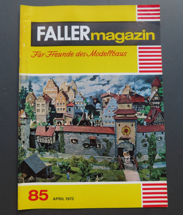 Faller  AMS ~~ Faller Magazin 85 von 1972 (BNL1600)