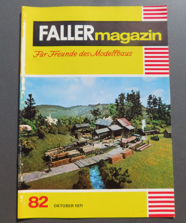 Faller  AMS ~~ Faller Magazin 82 von 1971 (BNL1603)