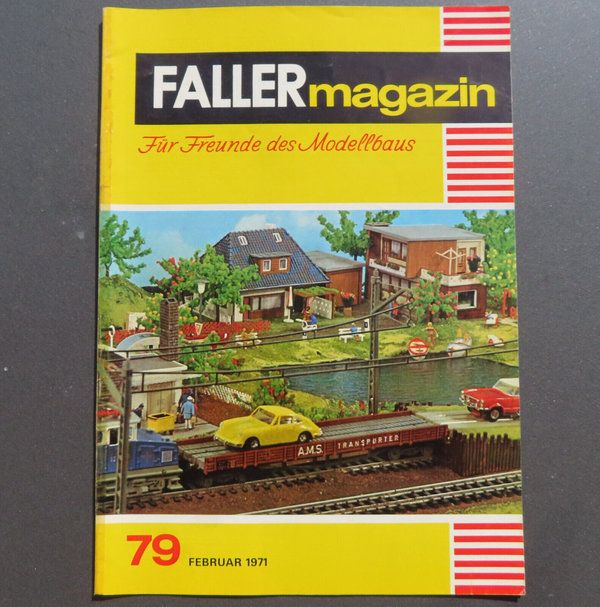 Faller  AMS ~~ Faller Magazin 79 von 1971 (BNL1606)