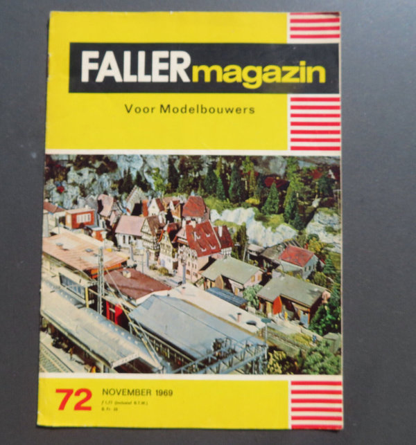 Faller  AMS ~~ Faller Magazin 72 von 1969 (BNL1613)