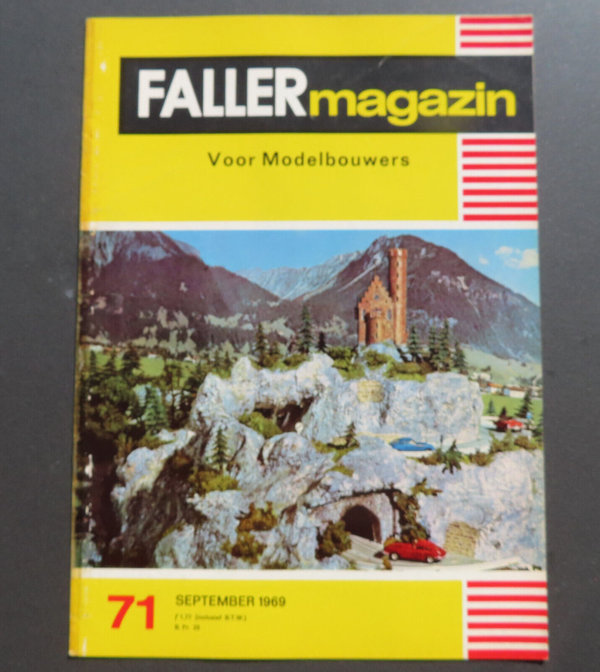 Faller  AMS ~~ Faller Magazin 71 von 1969 (BNL1614)