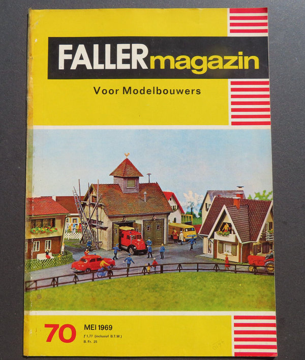 Faller  AMS ~~ Faller Magazin 70 von 1969 (BNL1615)
