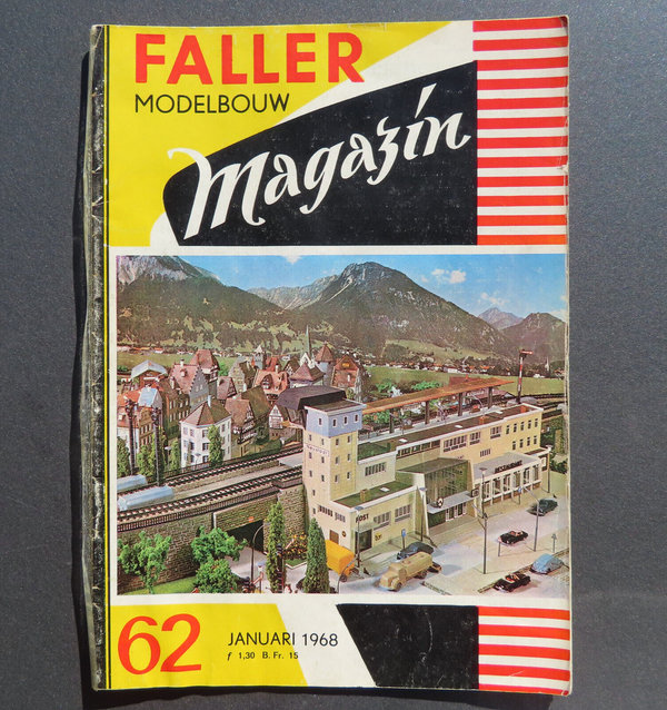 Faller  AMS ~~ Faller Magazin 62 von 1968 (BNL1623)