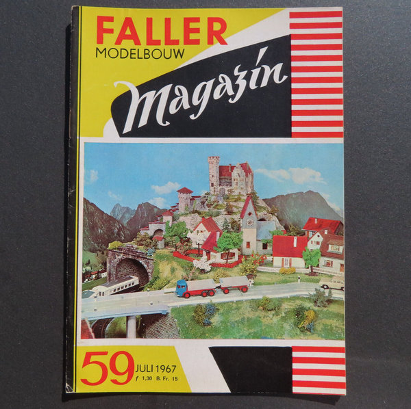 Faller  AMS ~~ Faller Magazin 59 von 1967 (BNL1626)